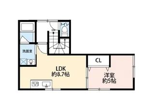 プラチナハウス熊谷【2階】の間取り
