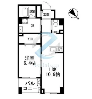 千葉県浦安市東野3【マンション】の間取り