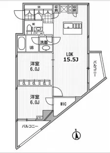アーデン芝公園【14階】の間取り