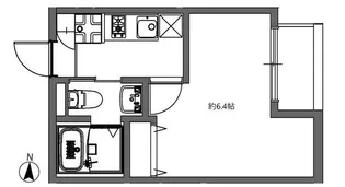 モダンラフォンテ徳丸【1階】の間取り