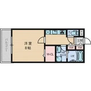 Belle Lead 小津【1階】の間取り