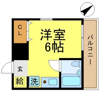 ユネックスヒルズ【2階】の間取り