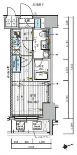 メインステージ北千住IV【2階】の間取り