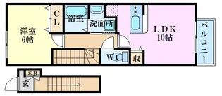 アウローラ【2階】の間取り