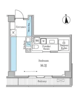 ゲートヒル東京【4階】の間取り