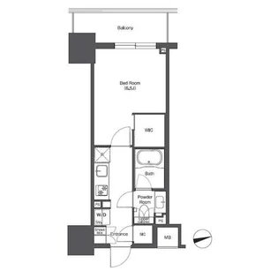 コンフォリア東陽町【4階】の間取り