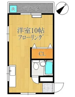 メゾン堀船【2階】の間取り