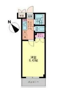 スプリングホーム【3階】の間取り