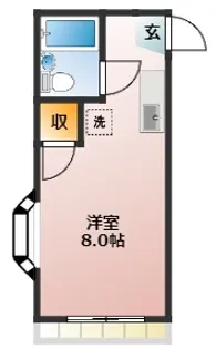 ウッドシティ【2階】の間取り