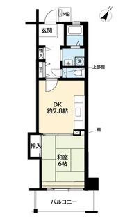 URキャナルタウンウェスト【10階】の間取り