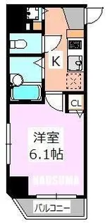 プリズムスクエア本駒込【10階】の間取り