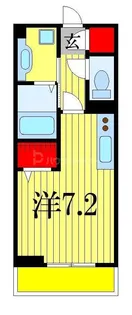 千葉県市川市八幡1【アパート】の間取り