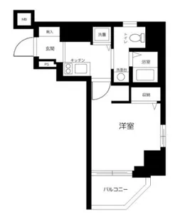 クローバーコート黒門町【2階】の間取り