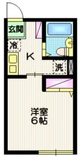 シティハイム ライラック【1階】の間取り