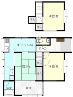 長崎県佐世保市西大久保町【一戸建】の間取り