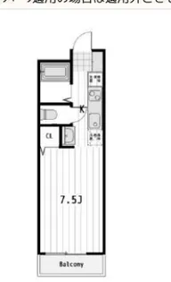 千葉県松戸市下矢切【マンション】の間取り
