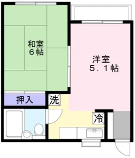 メゾンプルミエ【1階】の間取り