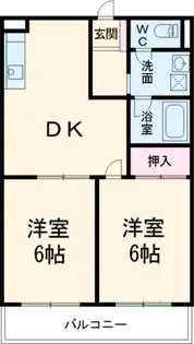 ルピナス相模が丘【2階】の間取り