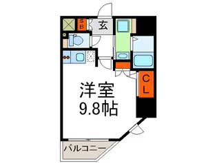 S-RESIDENCE Hommachi Marks【13階】の間取り
