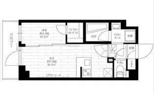 ステージファースト経堂アジールコート【2階】の間取り