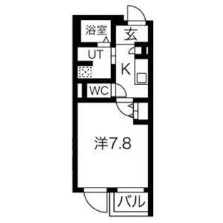 エスペルーモ桜新町【3階】の間取り
