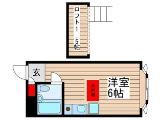 ベルピア・八柱第6【2階】の間取り
