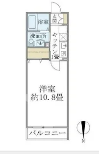 エルスタンザ北綾瀬DUEX【3階】の間取り