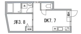 メゾン・ベテルギウス【1階】の間取り
