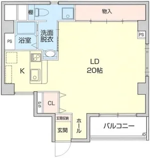 Life inn 桜山 東館【4階】の間取り