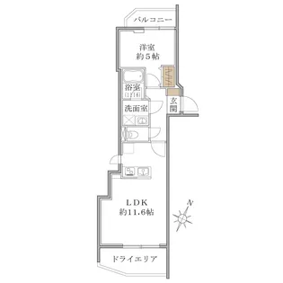 Mon【1階】の間取り