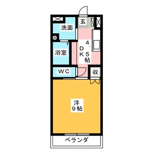 シンフォニー【2階】の間取り