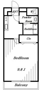 リブリ・クレール蘇我壱号館【3階】の間取り