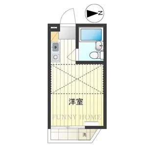 サンリバーハイム【2階】の間取り