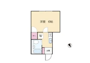 サンライズ【2階】の間取り