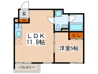 サウザン荻窪【3階】の間取り
