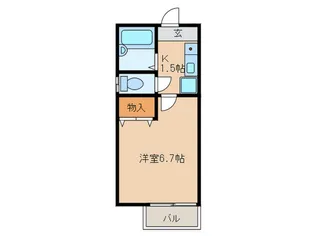 Liberty Spase【1階】の間取り