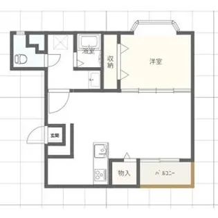 ウイング日吉【2階】の間取り