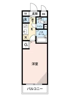 マイナビSTAY西五反田(トーシンフェニックス五反田)【2階】の間取り