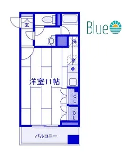 FACE S【8階】の間取り