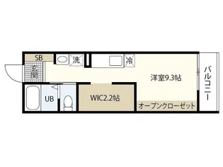 GRACE西栄 Annex【2階】の間取り