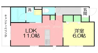 HOUOLI EBINA【2階】の間取り