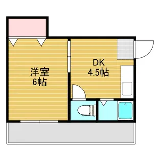 リアライズ上新庄豊新【5階】の間取り