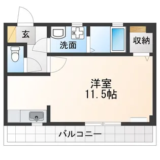 Polaris【1階】の間取り