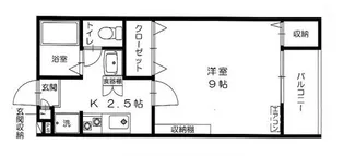 サウザンクロス高田【2階】の間取り