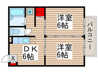 SASAHARA【2階】の間取り