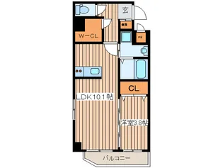MTH玉川学園【3階】の間取り