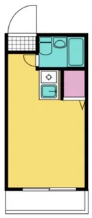 ヒルズ砧【2階】の間取り