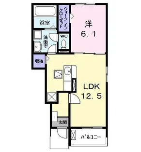 フォルトゥーナIV【1階】の間取り
