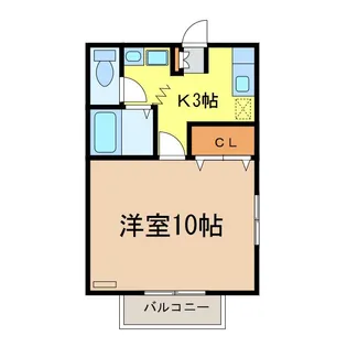 レーベン【1階】の間取り