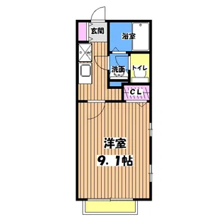 KMS相原【1階】の間取り